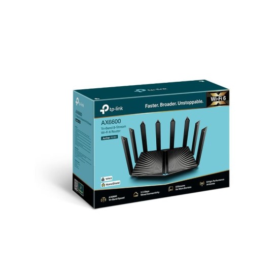 Tp-Link AX6600 Tri-Band Gigabit Wi-Fi 6 Router (Archer AX90) Tp-Link AX6600 Tri-Band Gigabit Wi-Fi 6 Router (Archer AX90)