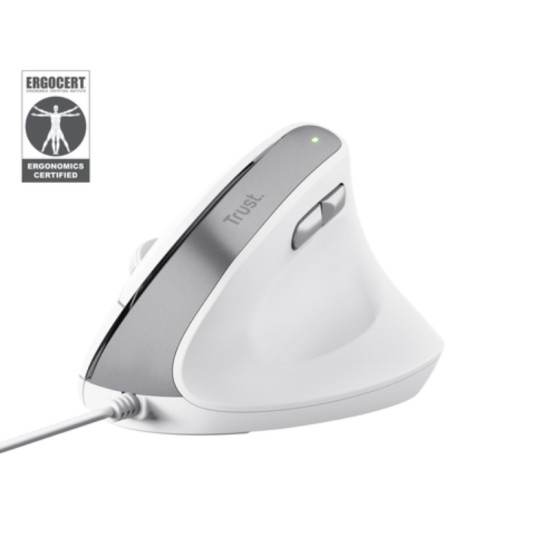 BAYO II ERGONOMIC MOUSE WHT