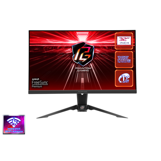 ASRock PG32QF2B VA Gaming Monitor 31.5" QHD 2560x1440 165Hz