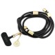 Guess CBDY 4G Charm USB-C / USB-C Cable 150cm - Black Guess CBDY 4G Charm USB-C / USB-C Cable 150cm - Black