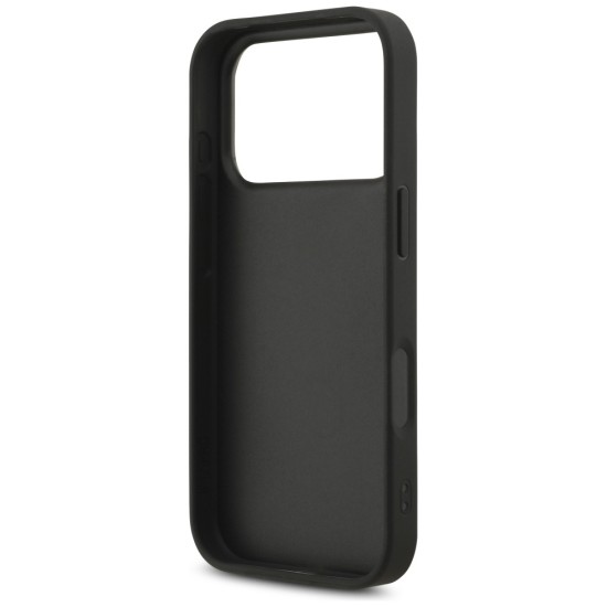Guess Fixed Glitter Big 4G case for iPhone 17 Pro - black