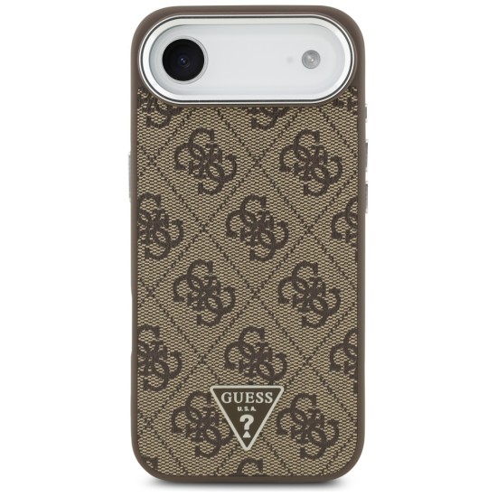 Guess 4G Triangle Logo MagSafe case for iPhone Air - brown Guess 4G Triangle Logo MagSafe case for iPhone Air - brown
