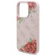 Guess GUHMP16XP4ROPEMCP iPhone 16 Pro Max 6.9" pink/pink hardcase 4G Flowers Print MagSafe Guess GUHMP16XP4ROPEMCP iPhone 16 Pro Max 6.9" pink/pink hardcase 4G Flowers Print MagSafe