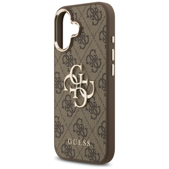 Guess 4G Big 4G Classic Logo Case for iPhone 17 - Brown and Gold Guess 4G Big 4G Classic Logo Case for iPhone 17 - Brown and Gold
