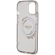 Guess IML Flowers Wreath MagSafe case for iPhone 15 / 14 / 13 - black Guess IML Flowers Wreath MagSafe case for iPhone 15 / 14 / 13 - black