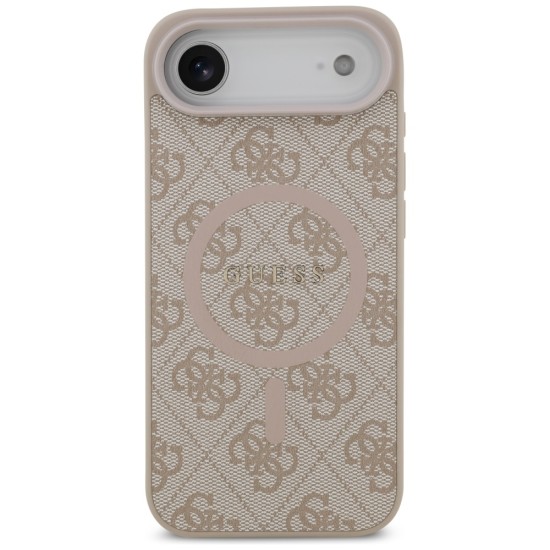 Guess 4G Ring Classic Logo MagSafe Case for iPhone 17 Air - Pink