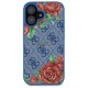 Guess GUHMP16SP4ROPEMCB iPhone 16 6.1" blue/blue hardcase 4G Flowers Print MagSafe Guess GUHMP16SP4ROPEMCB iPhone 16 6.1" blue/blue hardcase 4G Flowers Print MagSafe