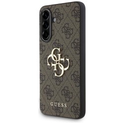 Guess Big 4G Logo Classic Logo Case for Samsung Galaxy A56 - Brown