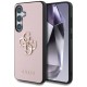 Guess Grained Big 4G Logo Small Classic Logo case for Samsung Galaxy S25 Plus pink Guess Grained Big 4G Logo Small Classic Logo case for Samsung Galaxy S25 Plus pink