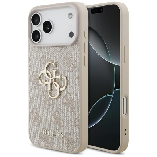 Guess 4G Big Logo Case for iPhone 17 Pro Max - Pink