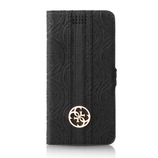 Guess 4G Heritage Book Universal XL case 5.2" - 5.7" - black