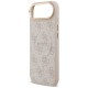 Guess 4G PU Classic Logo MagSafe Case for iPhone 17 Air - Pink
