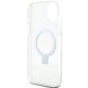 Guess GUHMP15MHRSGSD iPhone 15 Plus / 14 Plus 6.7" transparent/transparent hardcase Ring Stand Script Glitter MagSafe Guess GUHMP15MHRSGSD iPhone 15 Plus / 14 Plus 6.7" transparent/transparent hardcase Ring Stand Script Glitter MagSafe