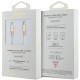 Guess Ebossed Logo USB-C / USB-C Cable 1.5m Fast Charging - Gold