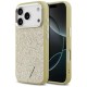 Guess Glitter Triangle Logo MagSafe Case for iPhone 17 Pro - Gold Guess Glitter Triangle Logo MagSafe Case for iPhone 17 Pro - Gold