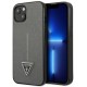 Guess SaffianoTriangle Logo case for iPhone 13 / 14 / 15 6.1" - silver