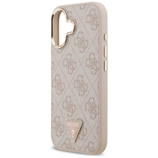Guess 4G Triangle Logo MagSafe Case for iPhone 17 - Rose Gold Guess 4G Triangle Logo MagSafe Case for iPhone 17 - Rose Gold