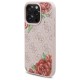 Guess GUHMP16XP4ROPEMCP iPhone 16 Pro Max 6.9" pink/pink hardcase 4G Flowers Print MagSafe Guess GUHMP16XP4ROPEMCP iPhone 16 Pro Max 6.9" pink/pink hardcase 4G Flowers Print MagSafe