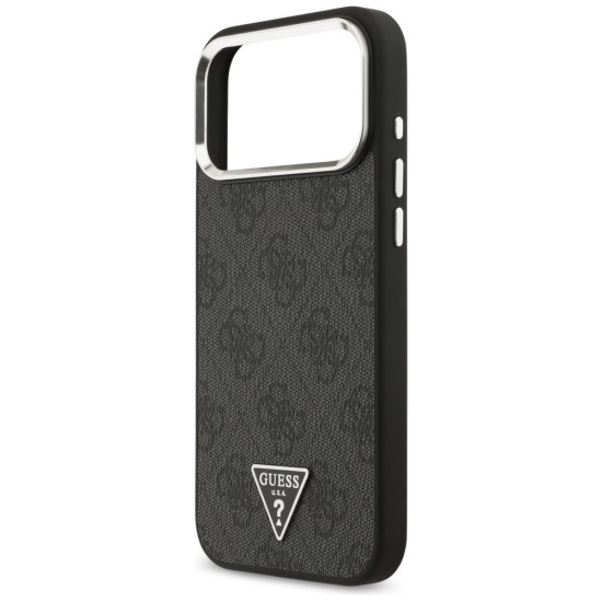 Guess 4G Triangle Logo MagSafe case for iPhone 17 Pro Max - black