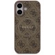 Guess 4G Ring Classic Logo MagSafe Case for iPhone 17 - Brown