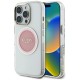 Guess IML Metal Colored Circle Classic Logo MagSafe case for iPhone 16 Pro Max - pink Guess IML Metal Colored Circle Classic Logo MagSafe case for iPhone 16 Pro Max - pink