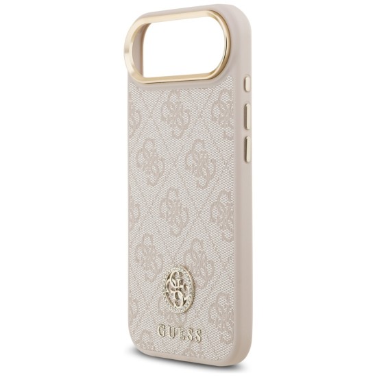 Guess 4G Strass Logo MagSafe Case for iPhone Air - Pink