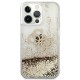 Guess 4G Big Liquid Glitter case for iPhone 13 Pro Max 6.7" - gold