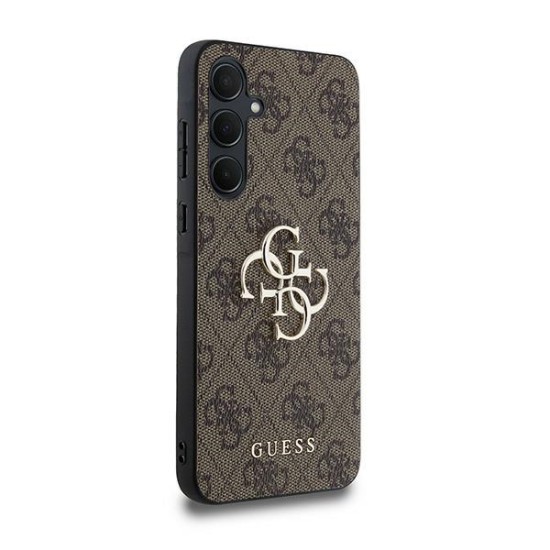 Guess 4G Big Metal Logo case for Samsung Galaxy A35 - brown Guess 4G Big Metal Logo case for Samsung Galaxy A35 - brown