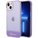 Guess Translucent iPhone 14 6.1" Case - Purple