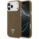 Guess Triangle Logo MagSafe case for iPhone 17 Pro - brown