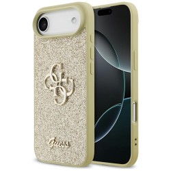 Guess Fixed Glitter Big 4G case for iPhone Air - gold Guess Fixed Glitter Big 4G case for iPhone Air - gold