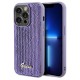 Guess Sequin Script Metal case for iPhone 13 Pro / 13 - purple Guess Sequin Script Metal case for iPhone 13 Pro / 13 - purple
