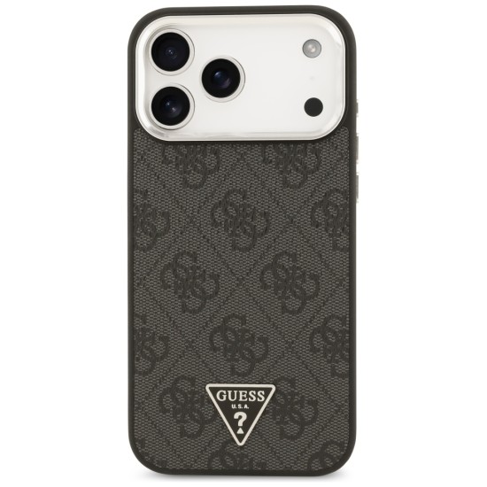 Guess 4G Triangle Logo MagSafe case for iPhone 17 Pro Max - black