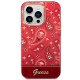 Guess GUHCP14LHGBNHR iPhone 14 Pro 6.1" red/red hardcase Bandana Paisley