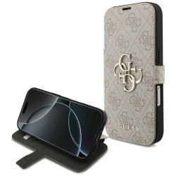 Guess Book 4G Metal Logo Case for iPhone 17 Pro - Pink Guess Book 4G Metal Logo Case for iPhone 17 Pro - Pink
