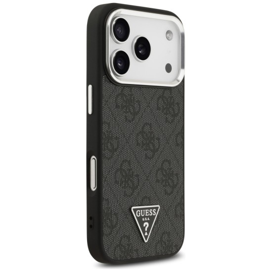 Guess 4G Triangle Logo MagSafe case for iPhone 17 Pro - black