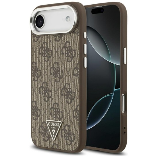 Guess 4G Triangle Logo MagSafe case for iPhone Air - brown Guess 4G Triangle Logo MagSafe case for iPhone Air - brown