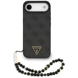 Guess 4G Strap Triangle Logo MagSafe Case for iPhone 17 Air - Black Guess 4G Strap Triangle Logo MagSafe Case for iPhone 17 Air - Black