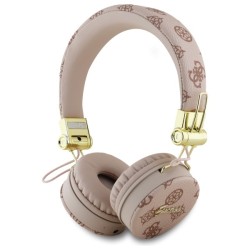 Guess Bluetooth ENC GUBH70EPOSMW Brown/Brown Peony Script Round Shape Headphones Guess Bluetooth ENC GUBH70EPOSMW Brown/Brown Peony Script Round Shape Headphones