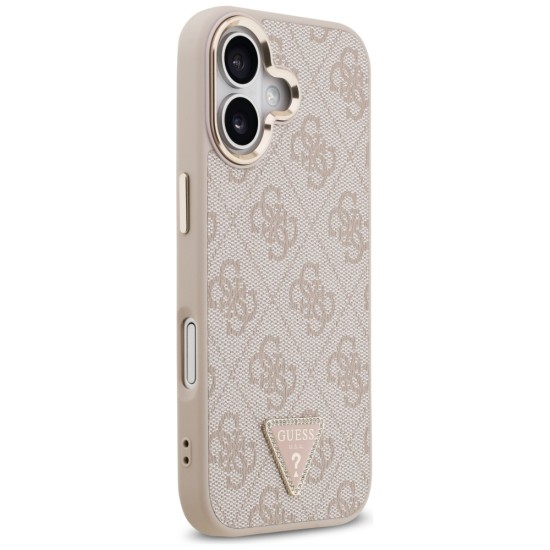 Guess 4G Triangle Logo MagSafe Case for iPhone 17 - Rose Gold Guess 4G Triangle Logo MagSafe Case for iPhone 17 - Rose Gold