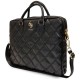 Guess 4G Quilted bag for a 16" laptop - black Guess 4G Quilted bag for a 16" laptop - black