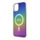 Guess IML Iridescent MagSafe case for iPhone 15 Plus / 14 Plus 6.7" - multicolor