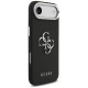 Guess Grained Big 4G Classic Logo case for iPhone 17 Air - black