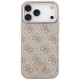 Guess 4G Triangle Logo MagSafe Case for iPhone 17 Pro Max - Rose Gold