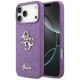 Guess Fixed Glitter Big 4G case for iPhone 17 Pro Max - purple Guess Fixed Glitter Big 4G case for iPhone 17 Pro Max - purple