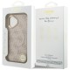 Guess 4G PU Classic Logo MagSafe Case for iPhone 17 - Pink