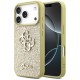 Guess Fixed Glitter Big 4G case for iPhone 17 Pro - gold Guess Fixed Glitter Big 4G case for iPhone 17 Pro - gold