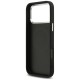Guess Glitter Triangle Logo MagSafe Case for iPhone 17 Pro Max - Black