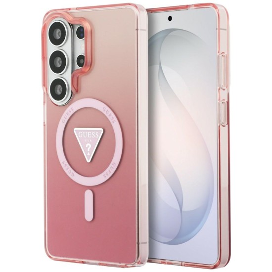 Guess IML Gradient Triangle MagSafe Case for Samsung Galaxy S26 Ultra - Pink Guess IML Gradient Triangle MagSafe Case for Samsung Galaxy S26 Ultra - Pink