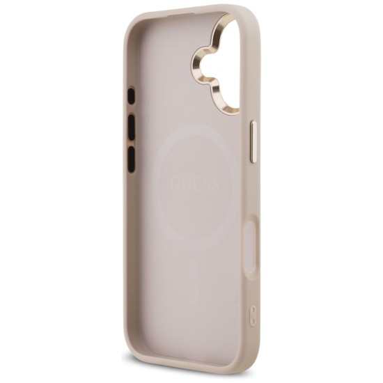 Guess 4G Triangle Logo MagSafe Case for iPhone 17 - Rose Gold Guess 4G Triangle Logo MagSafe Case for iPhone 17 - Rose Gold